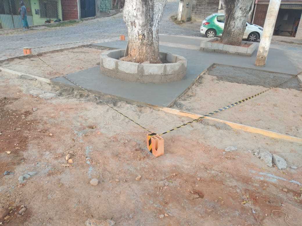 Praça da antiga Caixa d’água recebe reformas